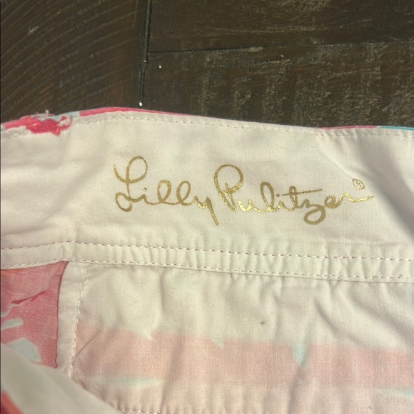 Lilly Pulitzer Pink, Turquoise and Orange Shorts - Picture 2 of 9